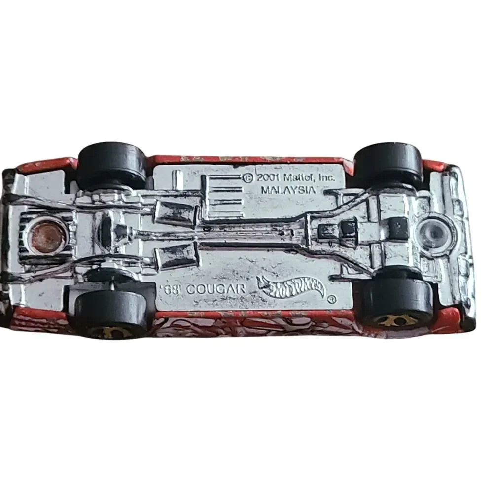 Hot Wheels 2003 '68 Mercury Cougar Dark Orange/Red HW Anime Series Malaysia